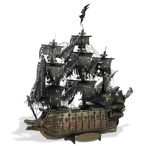 D Metal Puzzle The Flying Dutchman Model Building Kits Pirate Ship