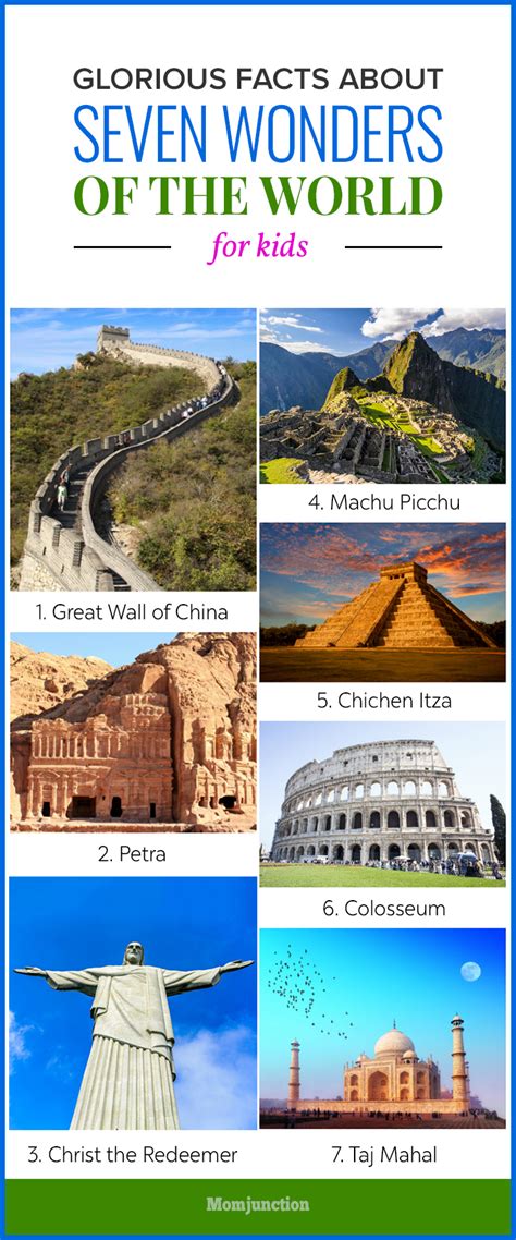 Of the new 7 wonders of the world campaign. Glorious Facts About Seven Wonders Of The World For Kids ...
