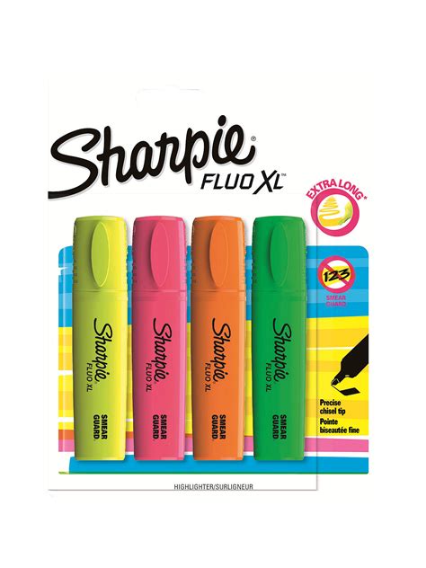 Sharpie Highlighters Pack Of 4 At John Lewis And Partners