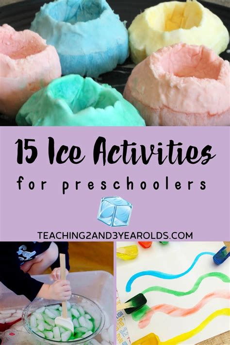 15 Fun Preschool Winter Activities That Involve Ice