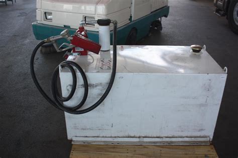 The manual says that the tank has 62 litres (16 gallons) capacity. Weather Guard Electric Fuel Tank 100Gal. Capacity