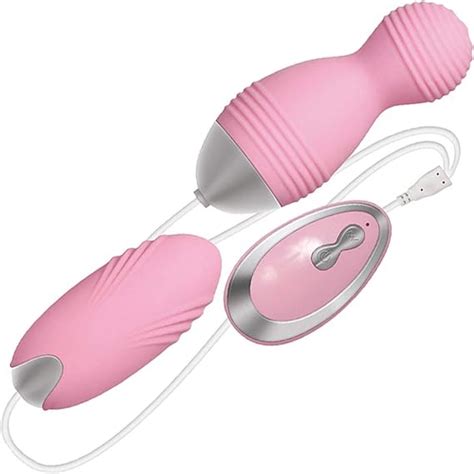 Adam And Eve Double Play Bullet Vibrators Pink 2 Silicone Vibrators With Shared