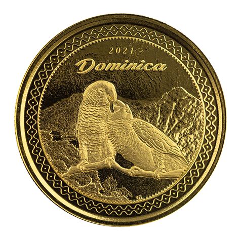 Ec8 Dominica Sisserou Parrot 1 Oz Gold Coin 2021 Td Precious Metals