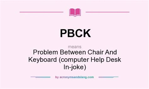 Who is the father of computer science? PBCK - Problem Between Chair And Keyboard (computer Help ...