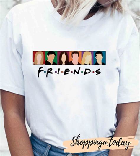 Friends Tv Show People Face T Shirt Tv Shirts Friends Tv Show