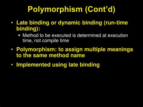 Ppt Polymorphism Powerpoint Presentation Free Download Id468798