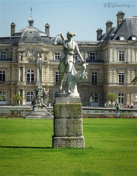 Photos Of Goddess Of The Hunt Statue In Luxembourg Grdns Page