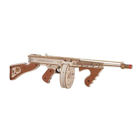 Rokr Thompson Submachine Gun Tommy Gun 3d Wooden Puzzles