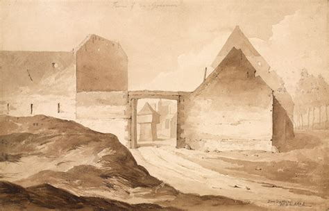 Farme Of Du Gourman Chateau De Hougoumont Waterloo Online Collection National Army