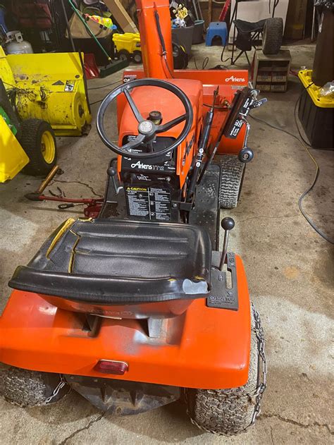 Ariens Yt12 Tractor With Snowblower Snow Blowers Reedsville