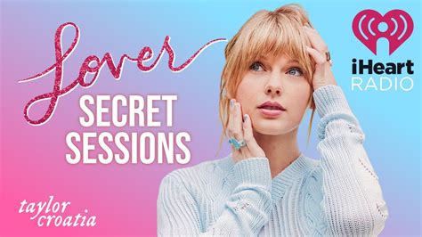 Taylor Swift Lover Secret Sessions Youtube