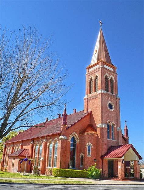 St James Catholic Church Seguin Texas By Blue Eyes And Bluebonnets