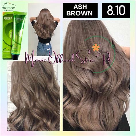 BREMOD ASH BROWN HAIR COLOR SET WITH OXIDIZING DEVELOPING CREAM Shopee Philippines