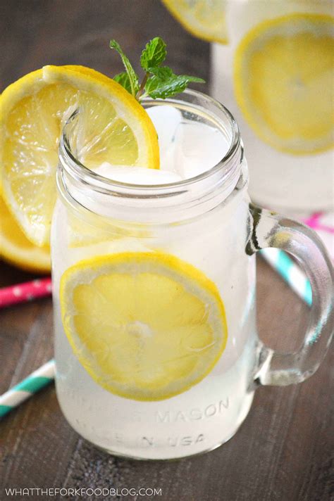 Easy Homemade Lemonade What The Fork