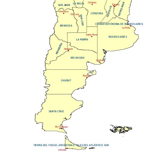 La capital de argentina es buenos aires (también llamada «ciudad de buenos aires» o «ciudad autónoma de buenos aires»), una ciudad. Mapas de las provincias de Argentina y sus capitales