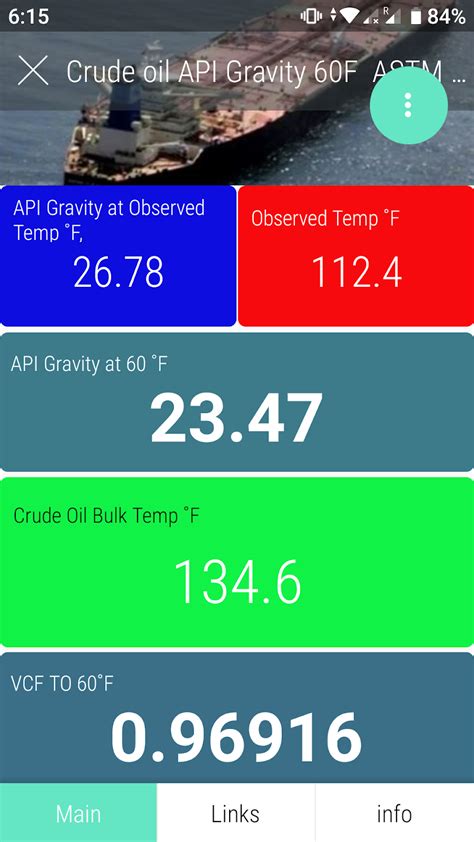 Maybe you would like to learn more about one of these? Crude Oil API Gravity Conversion to 60 deg F and Volume ...