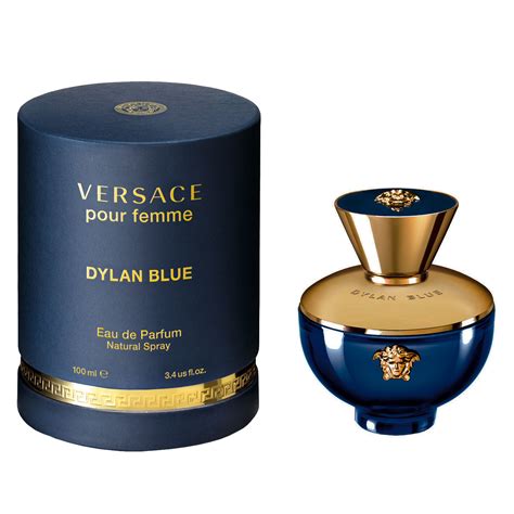 VERSACE POUR FEMME DYLAN BLUE 100ml EDP Eau De Parfum Profumo Donna