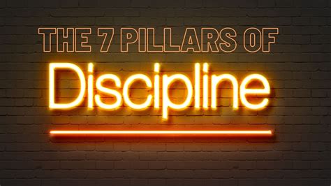 The Seven Pillars of Discipline in Leadership