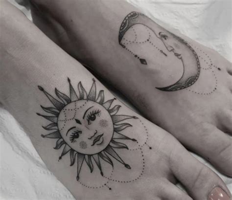 Lista Foto Tatuajes De La Luna Y El Sol Para Parejas Lleno