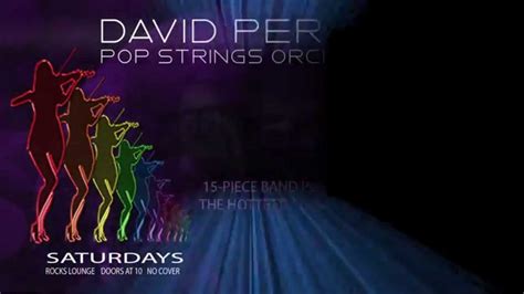 David Perrico Pop Strings Official 20 Second Promo Red Rock Hotel Youtube