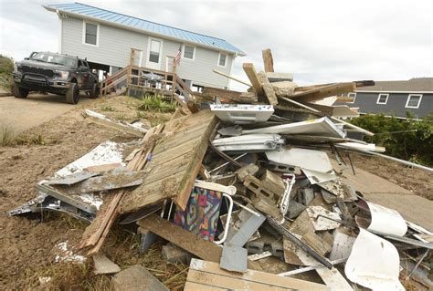 The Aftermath Of Hurricane Isaias At Oak Island Nc Oak Island Nc