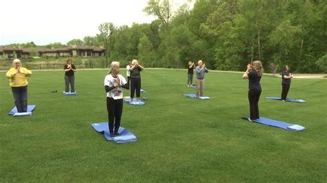 Outdoor Yoga Encourages Seniors To Get Outside Youtube