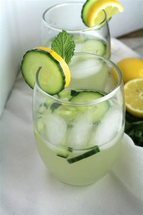 Cucumber Lemonade Vodka Cocktail My Best Recipe