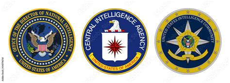 Vector Seal Of The Office Of The Director Of National Intelligence