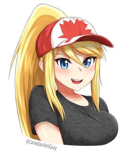 Canadiananiguy Samus Aran Metroid Nintendo Highres 1girl Baseball