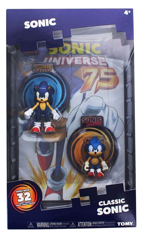 Buy Tomy Sonic Collector Series 2 Figure Pack With Comic Classic Sonic