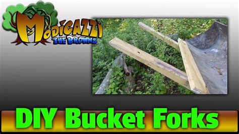 Homemade Forklift Bucket Forks For Small Tractor Super Cheap Tractor