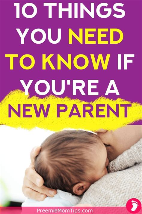 10 Things Every Parent Needs to Know About Becoming a New ...