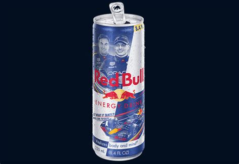Red Bull Launches Limited Edition Formula 1 Can Featuring Max