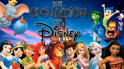 There's a whole lotta sequels in the works for 2019. The Evolution Of Disney (1937-2018) | Doovi