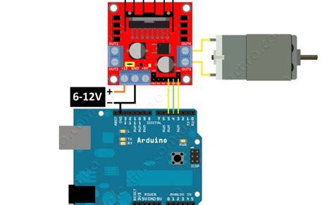 Pwm Dc Motor Control With Arduino And L298n Module With Library