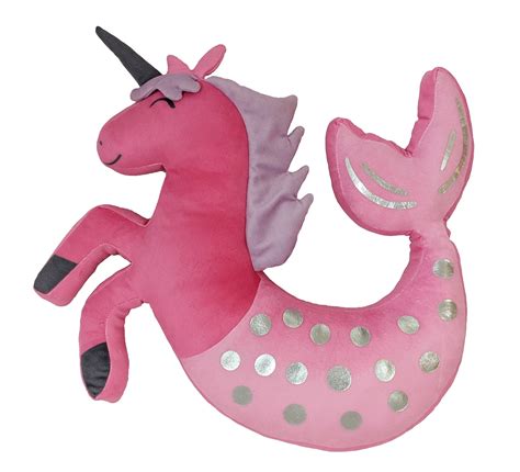 Unicorn Mermaid Decorative Pillow Set By Limited Too 2 Pack