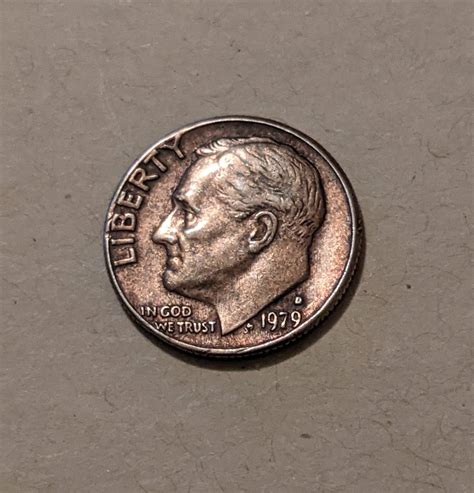 1979 Roosevelt Dime Copper Tone Both Sides Error Coin - Etsy UK