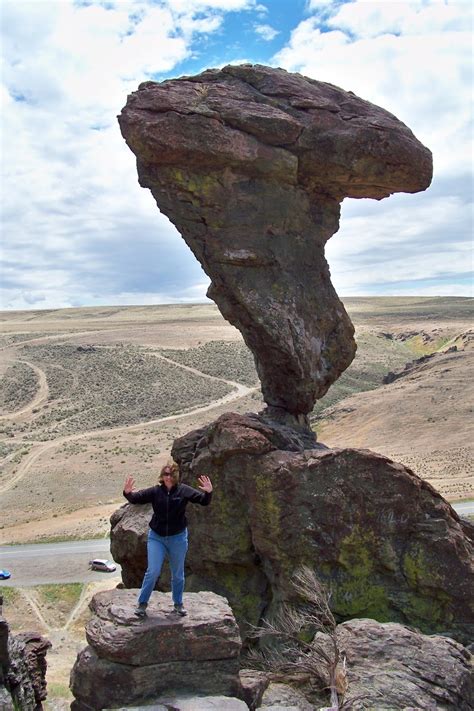 Dave And Kathy 2011 2024 Balanced Rock Near Castleford Buhl Idaho