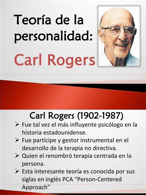 Carl Rogers Teorías Filosóficas Ciencia Cognitiva