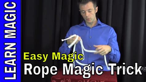 Magic Trick Revealed Learn Rope Magic Tricks Youtube