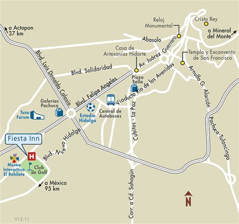 Location of pachuca (mexico) on map, with facts. Mapa de Ubicacion Hotel Gamma Pachuca, Pachuca Mexico