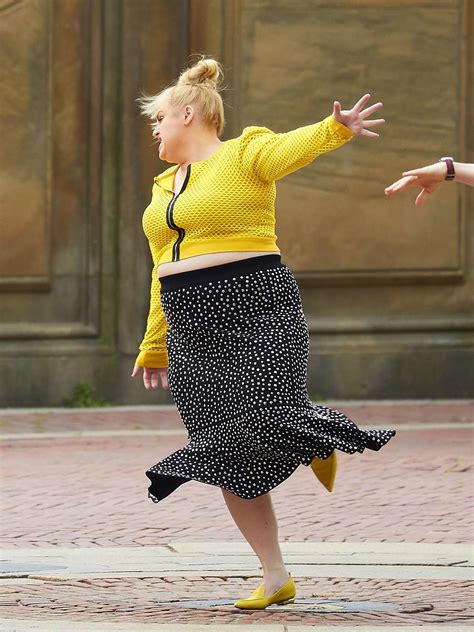Rebel Wilson On The Set Of Her New Romantic Comedy 16 Gotceleb