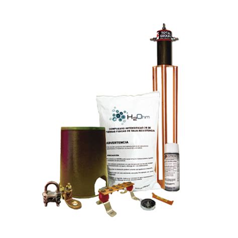 KIT-MASTER-100AB – TOTAL GROUND – Kit de Tierra Física con Electrodo