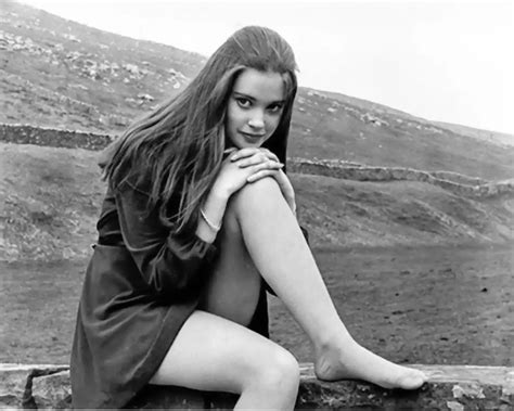 Lynne Frederick On The Set Of ‘no Blade Of Grass 1970 Film Producer