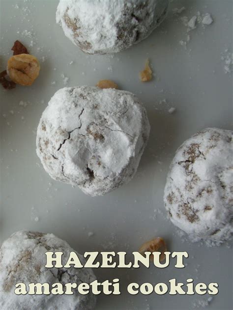 Delicious Amaretti Cookies Made With Hazelnut Flour And Chopped