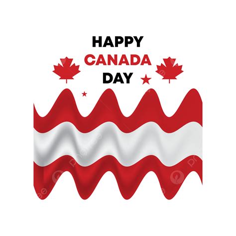 Canada Day Design Vector Templeate With Flag Maple Canadian Template Png And Vector With