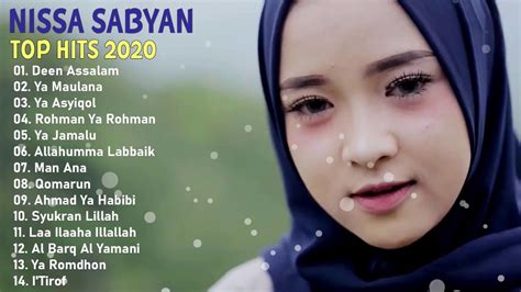 Pilihan Terbaik Nissa Sabyan Terbaru 2020 💙 Lagu Sholawat Nabi Merdu
