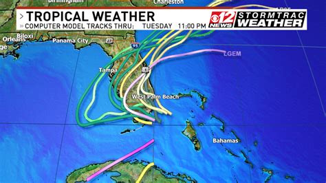 Tropical Disturbance Brings Weekend Rain Tracking 2nd System In