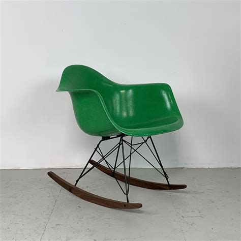 Eames Herman Miller Rar Rocking Chair In Kelly Green Lovely And Co