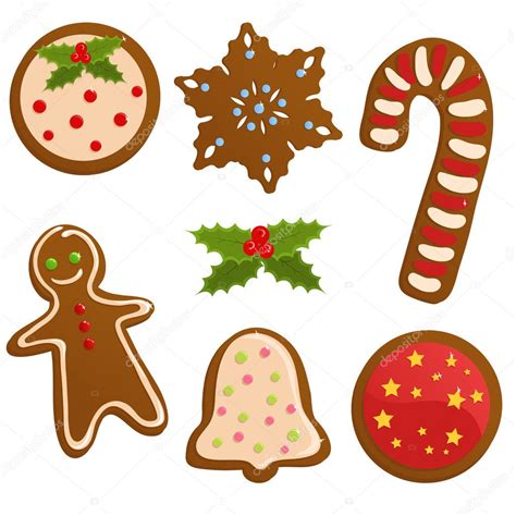 I made some cute project with this image. Christmas cookies — Stock Vector © alenarozova #6787786